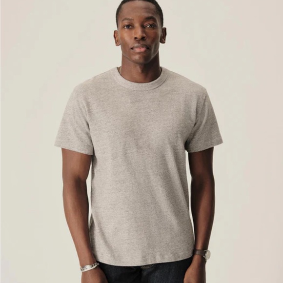 Buck Mason Other - Buck Mason Field Spec Cotton Heavy Tee Shirt Size XXLarge XXL Speckled Grey Gray